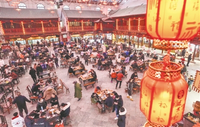 河南重点监测零售餐企春节假期揽金27.87亿元