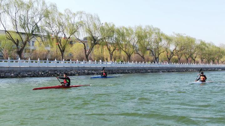 河南睢县：18名皮划艇运动员积极备战省运会