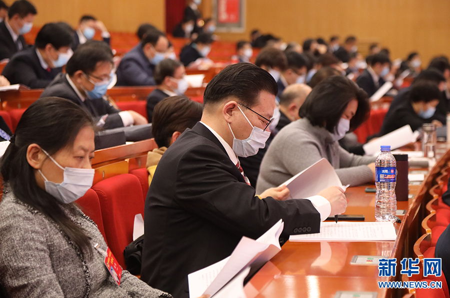 政协第十二届河南省委员会第五次会议开幕