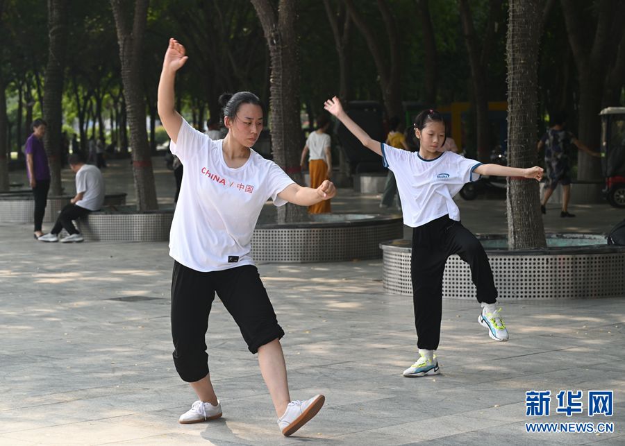 河南焦作：参与全民健身 共享美好生活