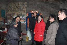 鹤壁市卫生计生委到基层开展困难慰问活动